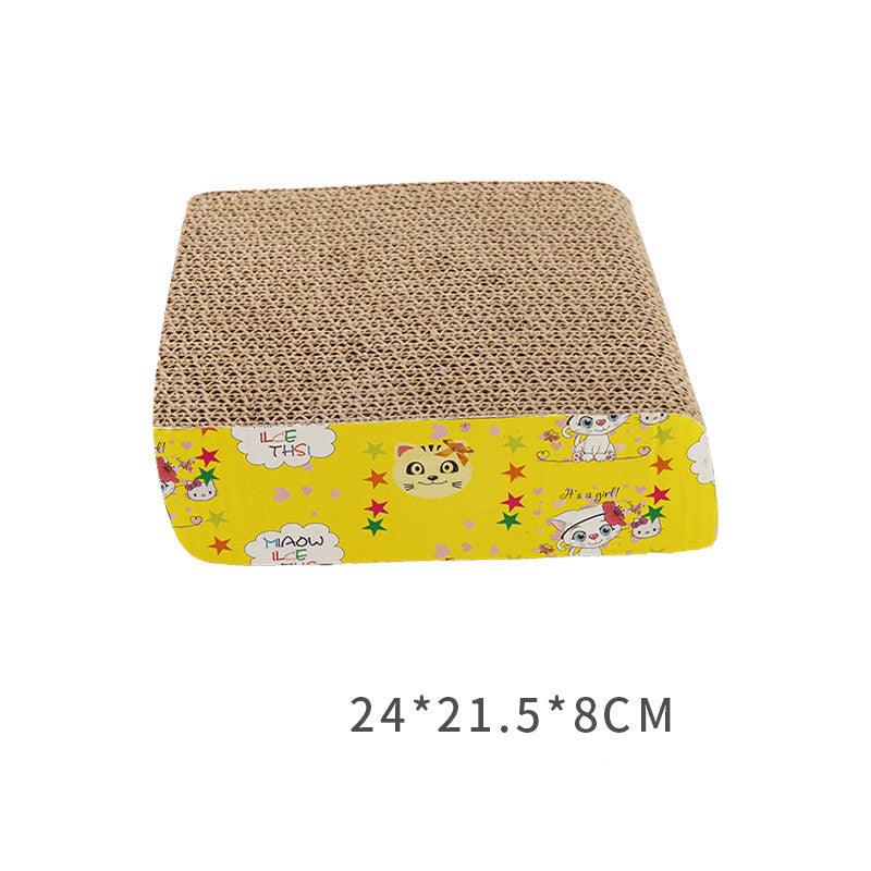 Kitty Claws Corrugated Cat Scratcher Toy-5
