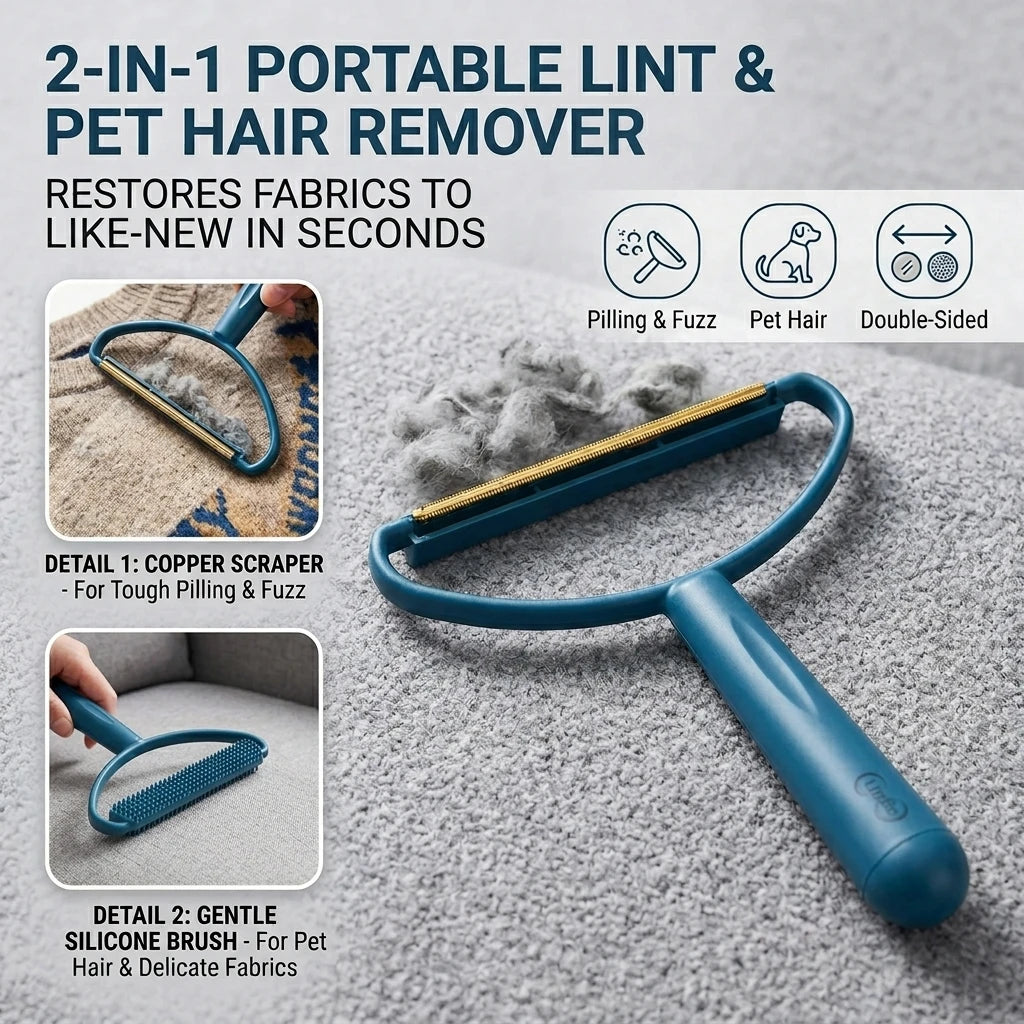 Portable Lint Remover For Clothing Fuzz Fabric Shaver Carpet Coat Sweater Fluff Fabric Shaver Brush Clean Tool Fur Remover