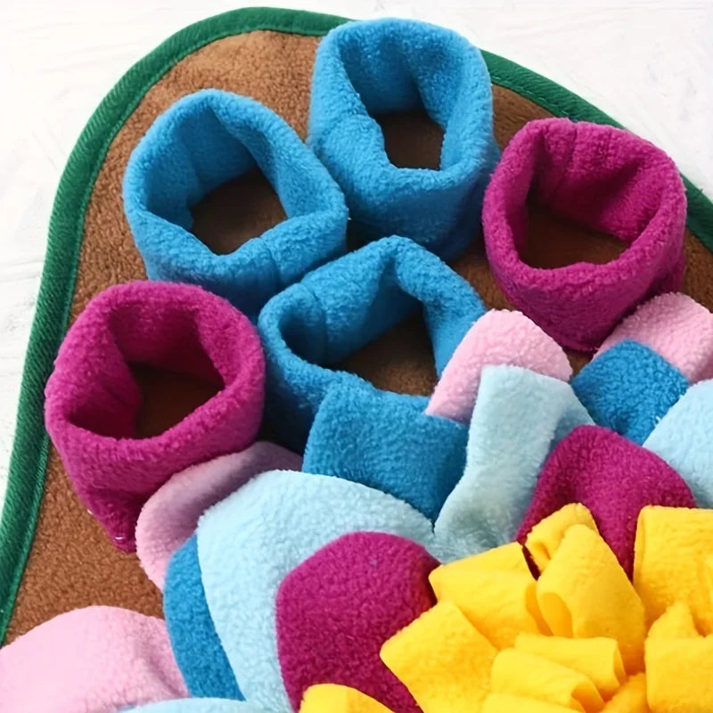 Pet Sniffing Training Mat Blanket Eco-friendlyTraining Mat Dogs Cats Educational Stress Relief Bite Resistant Slow Food Pets
