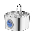 Stainless Steel Cat Water Fountain 3.2L Pet Drinking Fountain Dispenser for Cats
